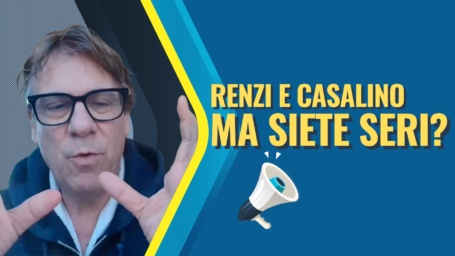 Renzi e Casalino fanno i fenomeni: due paroline per loro che mi criticano