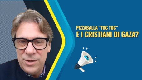 Pizzaballa, “toc toc” sinistra: ti sei dimenticata i cristiani cacciati da Gaza?