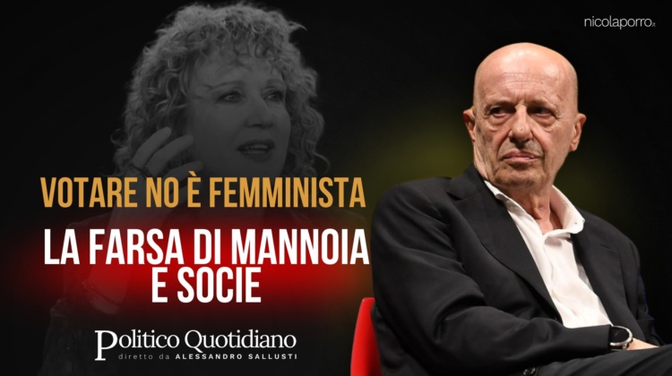 “Votare No è femminista”. La farsa di Mannoia e socie