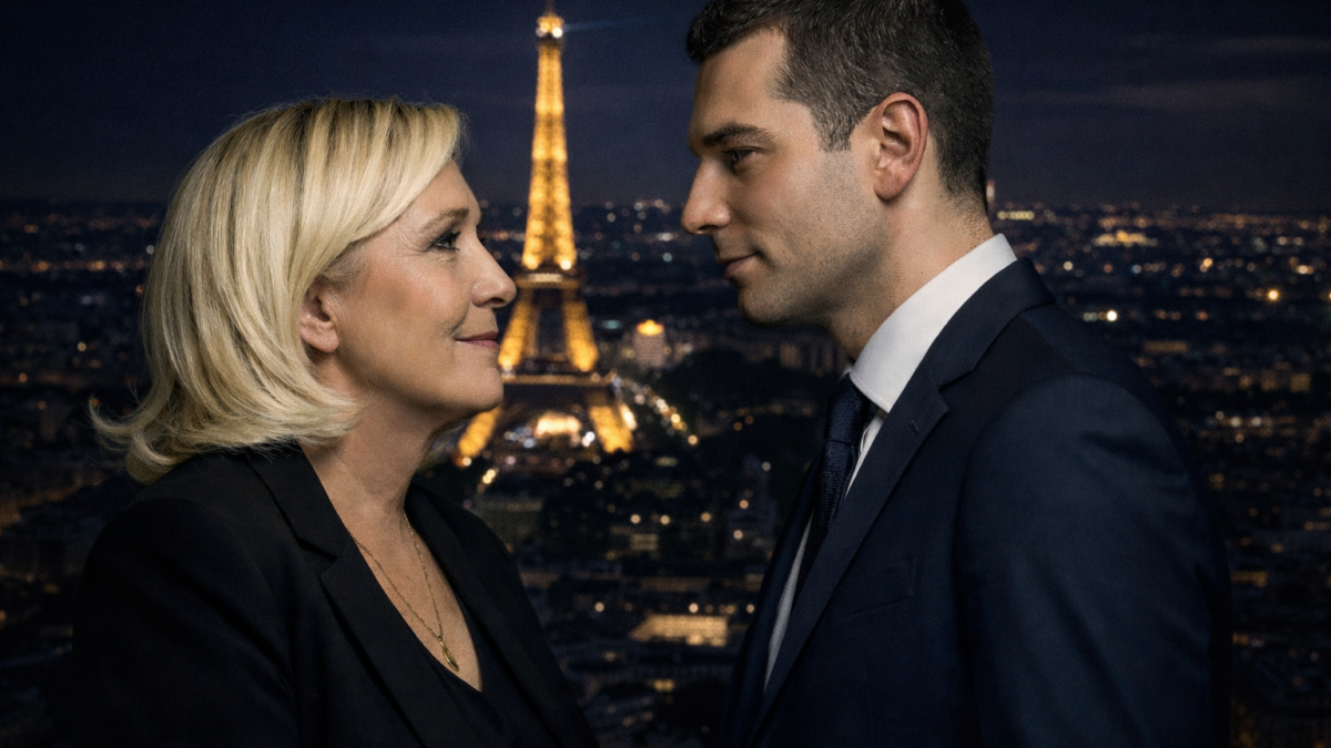 Marine Le Pen e Jordan Bardella