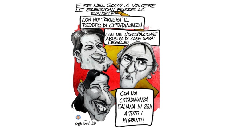 Domani da incubo - Vignetta del 10/04/2026