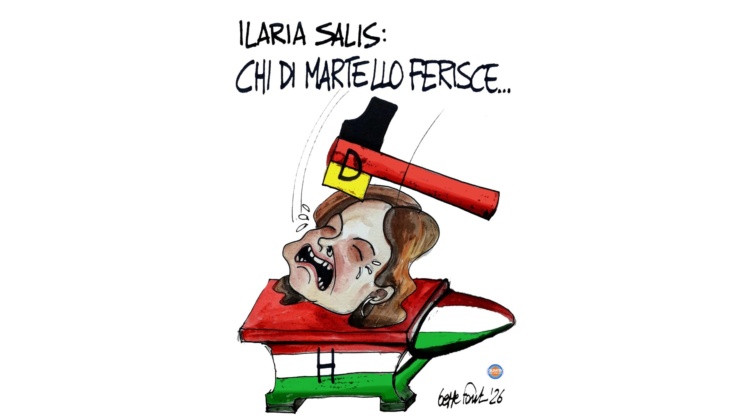 Controlli per Salis - Vignetta del 11/04/2026