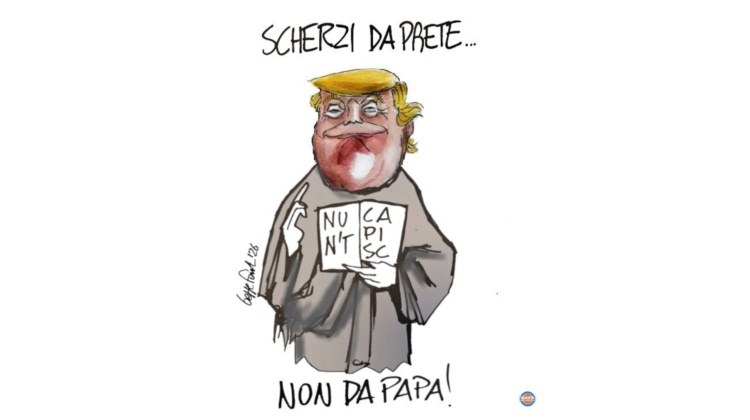 Tra Casa Bianca e Vaticano - Vignetta del 14/04/2026