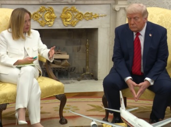 Meloni Trump (screenshot Ytube White House)