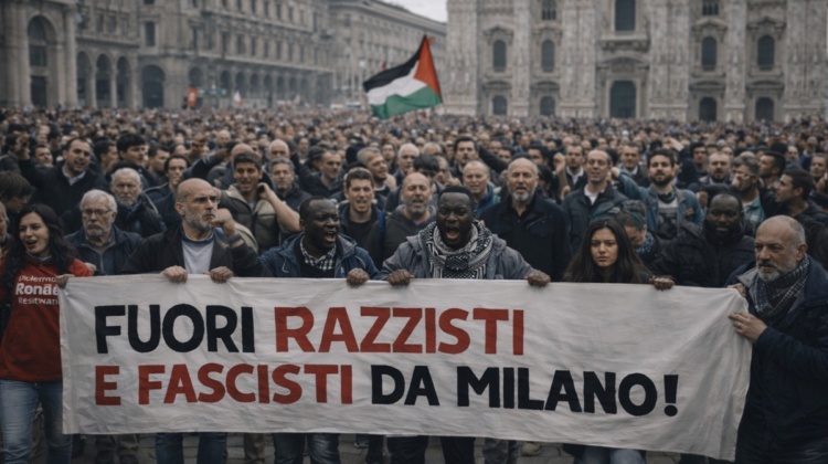 La Milano che si mobilita contro il Remigration Summit: tre cortei attraversano la città