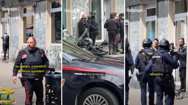 Clamorosa rapina a Napoli: si barricano con ostaggi, poi scappano dalle fogne