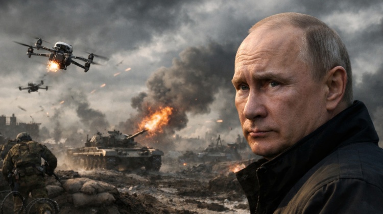 I droni e i 300 morti per chilometro quadrato. I numeri (e i motivi) della frenata di Putin