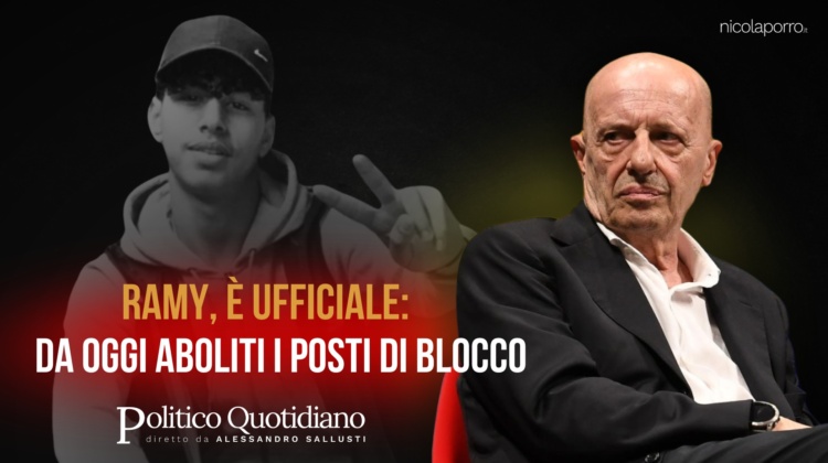 Ramy, accuse assurde: da oggi sono aboliti i posti di blocco