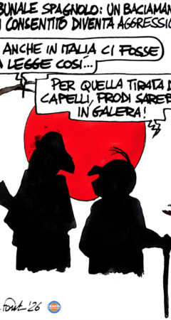 Sedute Satiriche di Beppe Fantin - Vignetta del 16/04/2026