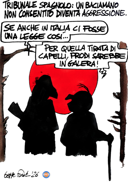 Sedute Satiriche di Beppe Fantin - Vignetta del 16/04/2026