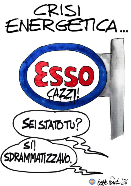 Sedute Satiriche di Beppe Fantin - Vignetta del 20/04/2026