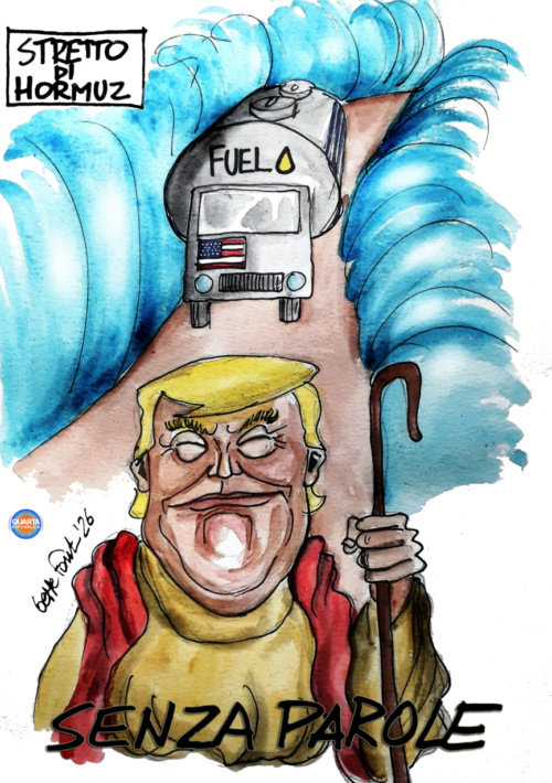 Sedute Satiriche di Beppe Fantin - Vignetta del 21/04/2026