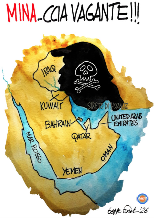 Sedute Satiriche di Beppe Fantin - Vignetta del 09/04/2026